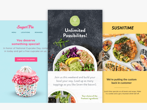 Engaging Email Marketing Campaigns - Deli Food Email Campaign