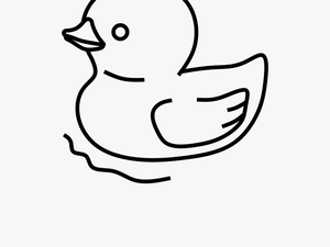 Rubber Ducky Coloring Page - Duck