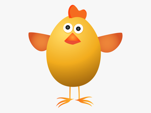 Orange Clipart Hen - Cartoon Roast Chicken