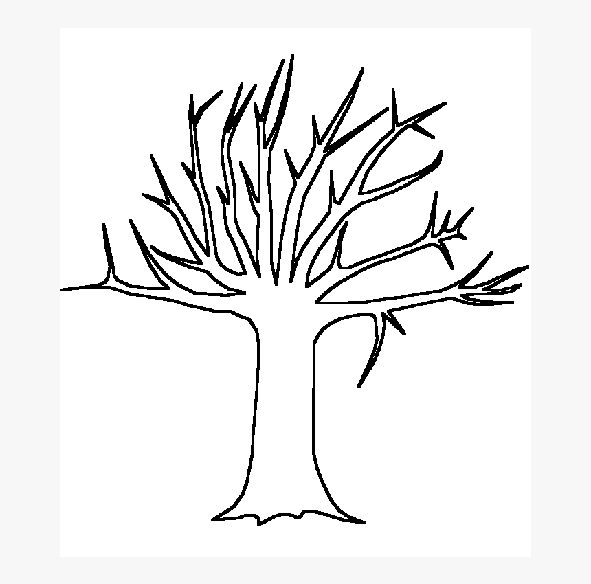 Tree Trunk Template Paint - Arbol Mental