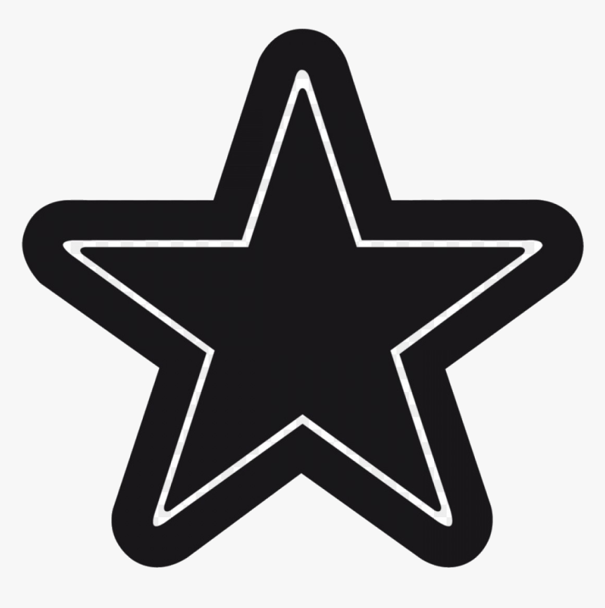 Dallas Cowboys Clipart Stars X Free Clip Art Stock - Black Star Vector Png