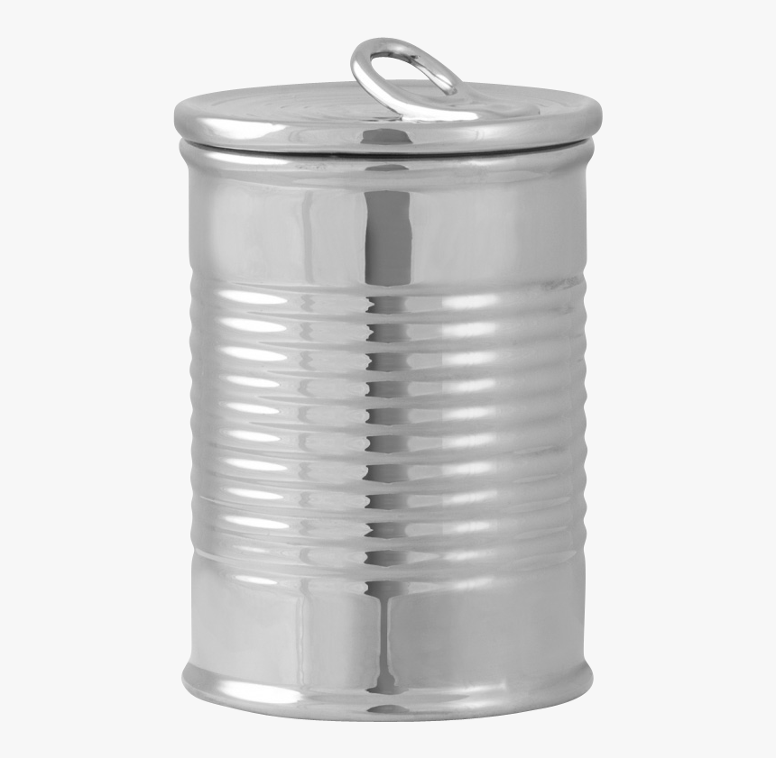 Silver Can - Plastic