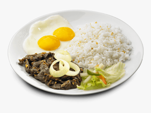Beef Strips Plate - Steamed Rice