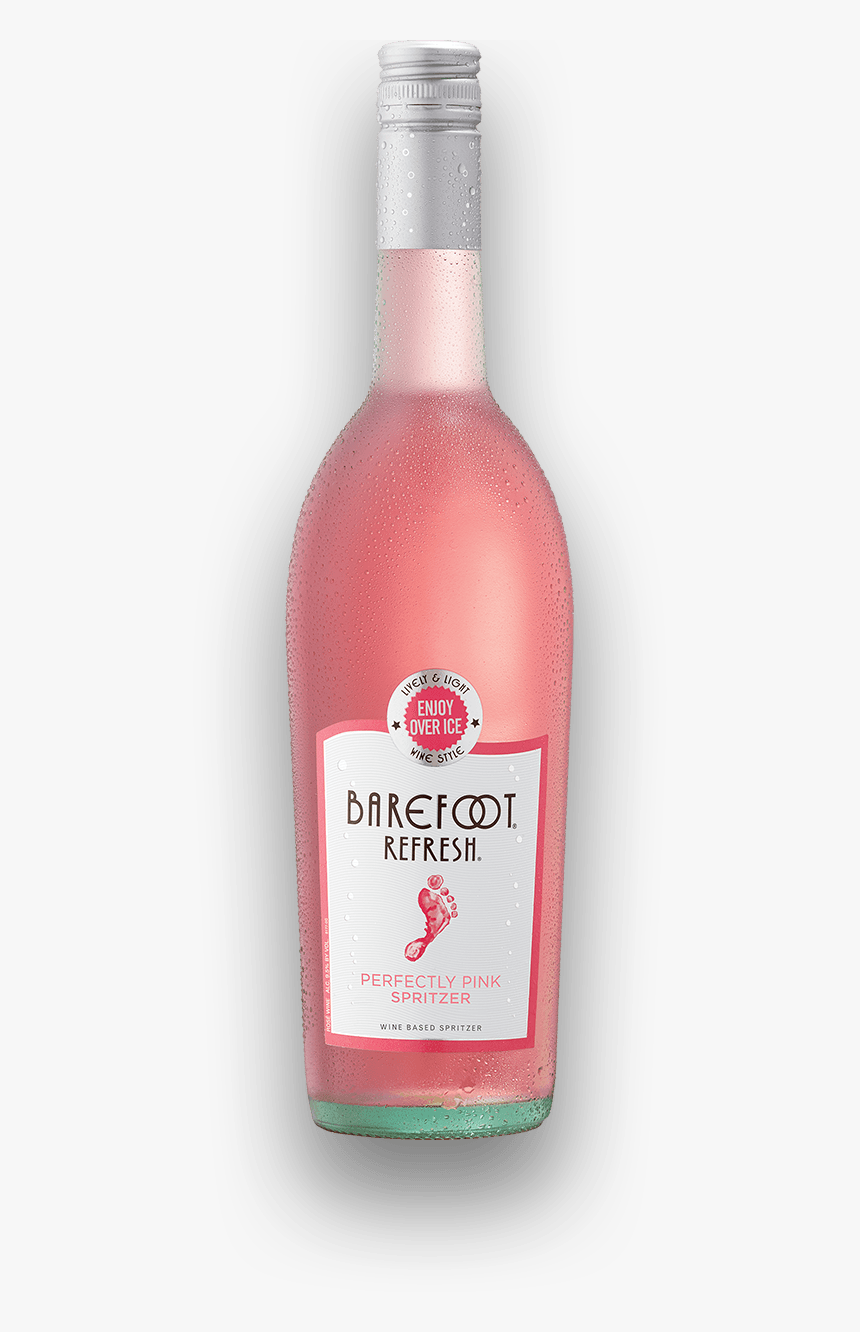 Light Pink Wine - Barefoot Wine Rose Spritzer