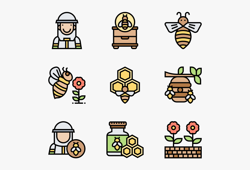 Beehive Icons Free Vector - Icon