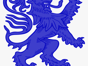 Lion Emblem Lilac Free Photo - Clip Art
