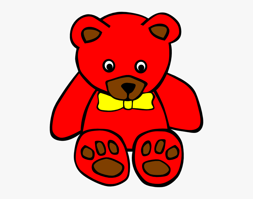 Teddy 5 Clip Art - Stuffed Toy C