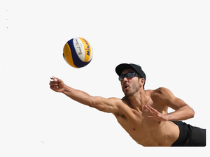 San Diego Transparent - Volleyball Player