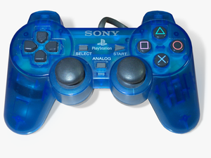 Transparent Objects Blue - Playstation 3 Controller