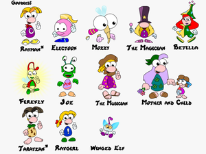 One Of Rayman Main Objective Is To Help Save The Electoons - Rayman Origins Character Names