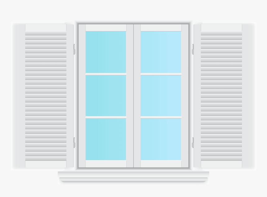 Window With Shutters - Window