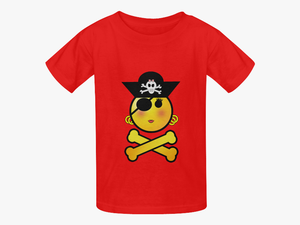 Smiley Emoji Girl Kid S Classic T-shirt - Kids T Shirt Png