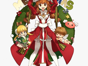 Transparent Anime Christmas Png - Ragnarok Xmas