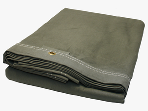 Button Tarp Cotton Cover For Military Tents - Leather
