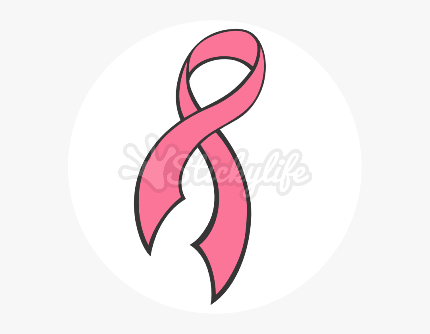 Breast Cancer Ribbon Temporary Tattoo - Cancer Ribbon With Dad Tattoo