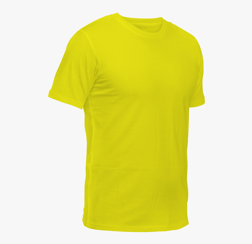 Tshirt Blank Png - Mens Yellow Under Armour Shirt