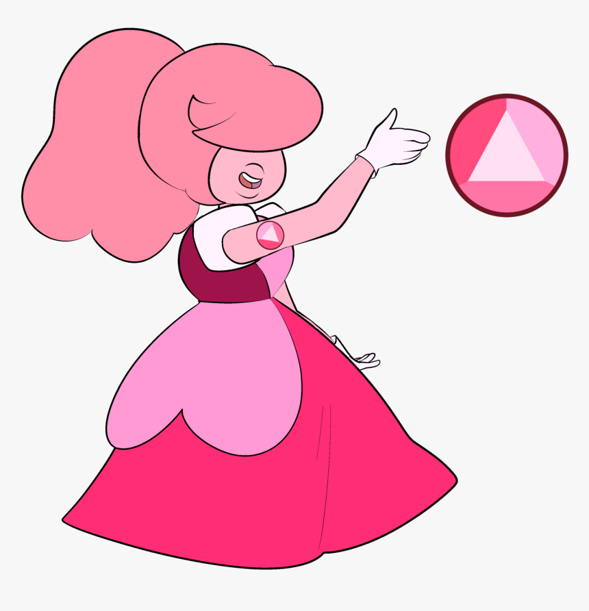 Transparent Princess Bubblegum Png - Pink Diamond Sapphire Steven Universe