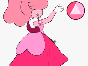 Transparent Princess Bubblegum Png - Pink Diamond Sapphire Steven Universe