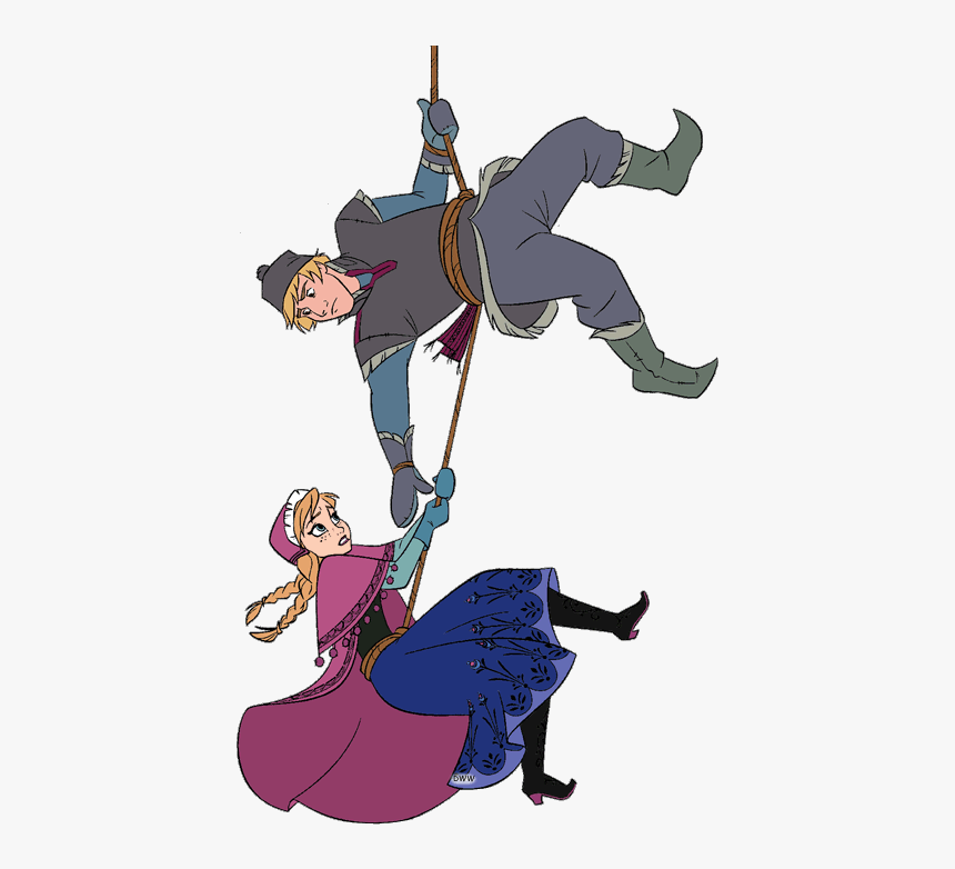 Anna And Kristoff Clipart