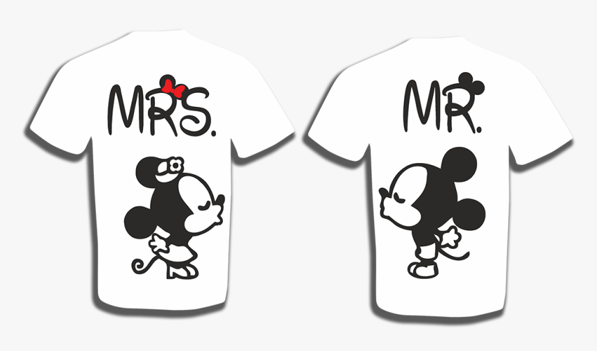 Cartoon Mickey & Minnie Svg