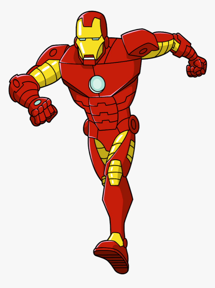 Hulk Clipart Mission Marvel - Iron Man Cartoon Drawings