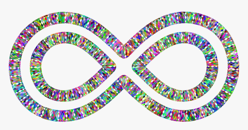 Transparent Infinity Symbol Clip