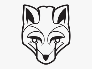 Fox Silhouette Clip Art - Fox Face Vector Png