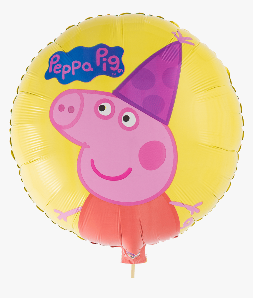 Transparent Party Hat Transparent Png - Peppa Pig Balloon