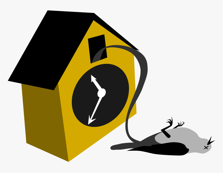 Cuckoo Clock Clip Arts - Maquinas Para Reloj Cucu