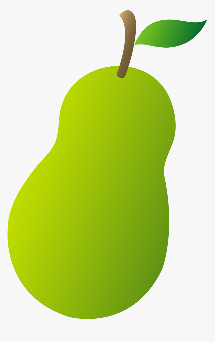 Green Pear Clipart - Pear Clip A