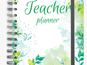 Printable Teacher Planner Spiral Bound - Graphic Design