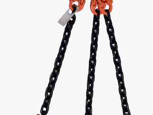 3 Leg With Self Locking Hook Tosl Gr-100 Chain Sling - Wre Rope Sling Tag