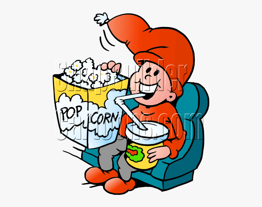 Christmas Elf Movie Popcorn Soda - Food And Entertainment Clipart
