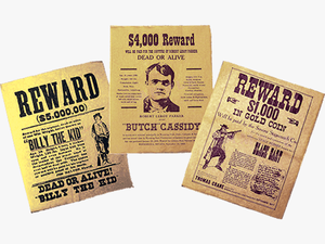 Medieval Wanted Poster - Billy The Kid Wanted Poster