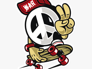 Sticker That Kick Ass Peace Clipart 