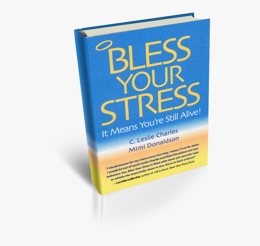 Bless Your Stress Book 3d - Book Cover