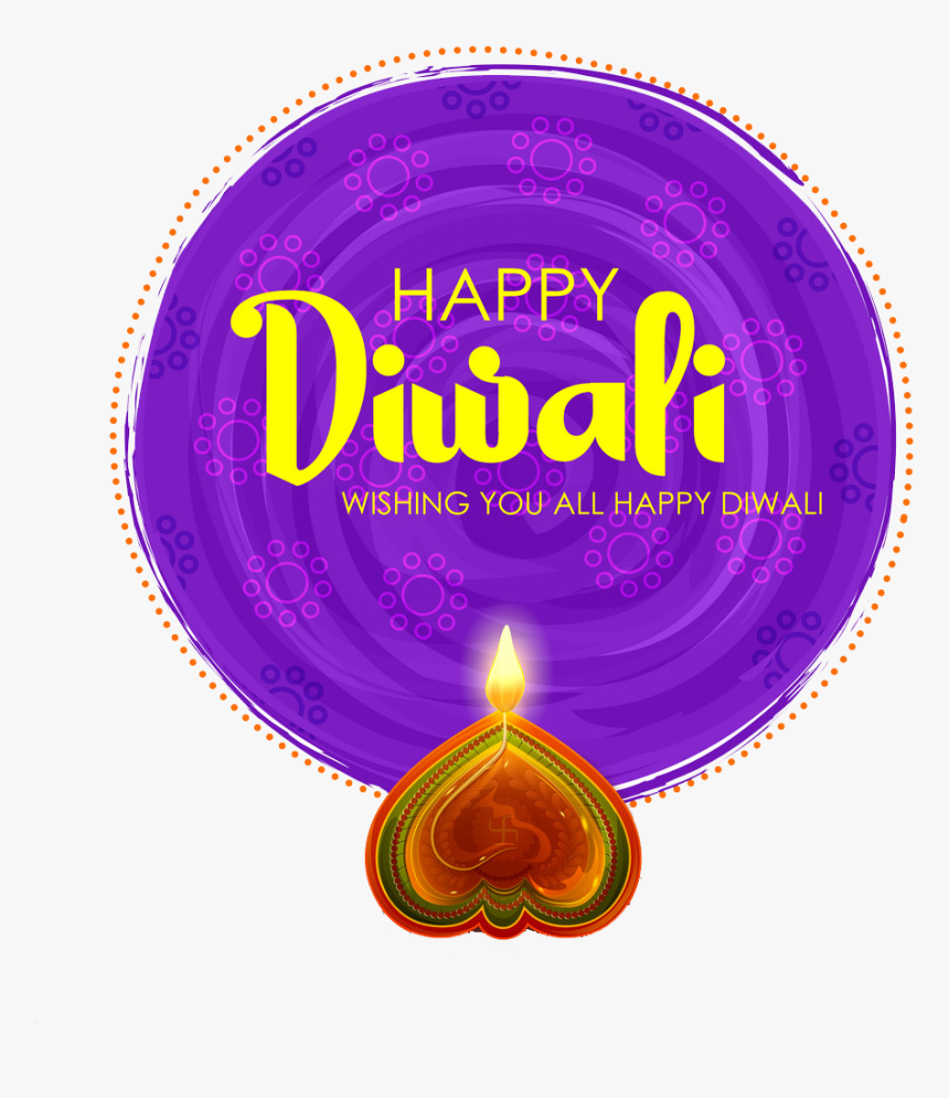 Happy Deepavali 2018 Png Free Download - Circle