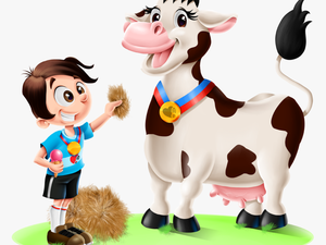 Cows Dairy Month Clipart - Cartoon