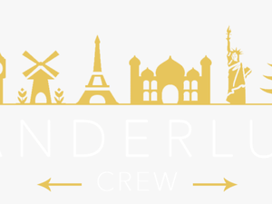 Wanderlust Crew - Travel Quotes Png Transparent Background