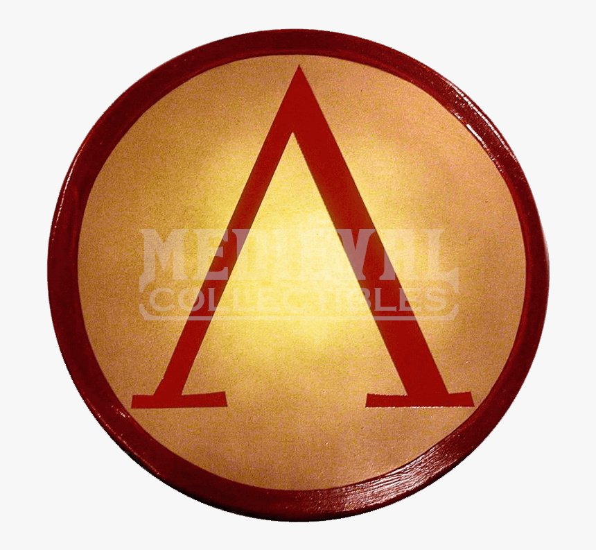 Spartan Shield Red And Gold - Sp