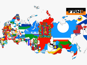 Russia Broken Up Ten Countries - 85 Federal Subjects Of The Russian Federation