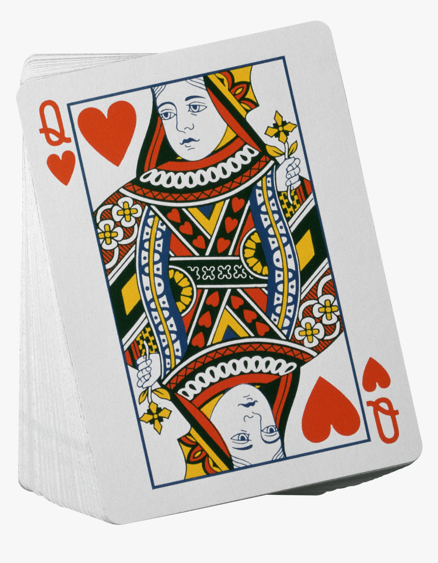 Cards Png Free Image Download - Queen Of Hearts Playing Catd