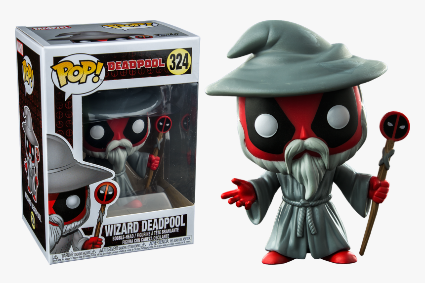 Wizard Deadpool Us Exclusive Pop Vinyl Figure - Funko Pop Deadpool Wizard