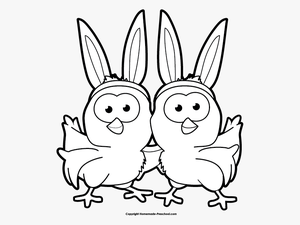 Easter Clipart Black And White - Black And White Easter Clip Art