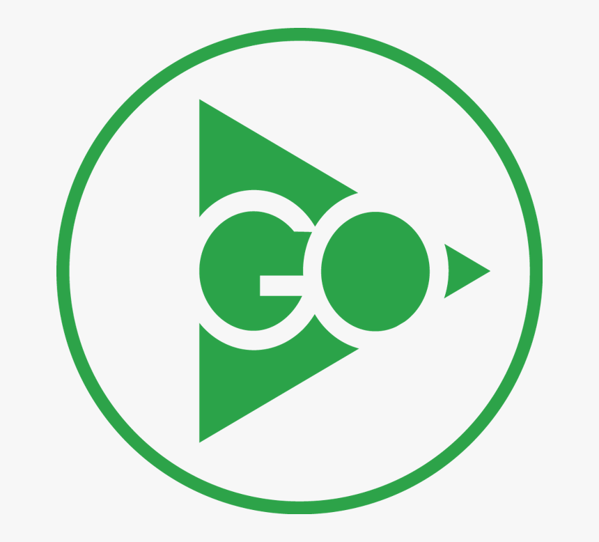 Green button Go™ - Circle