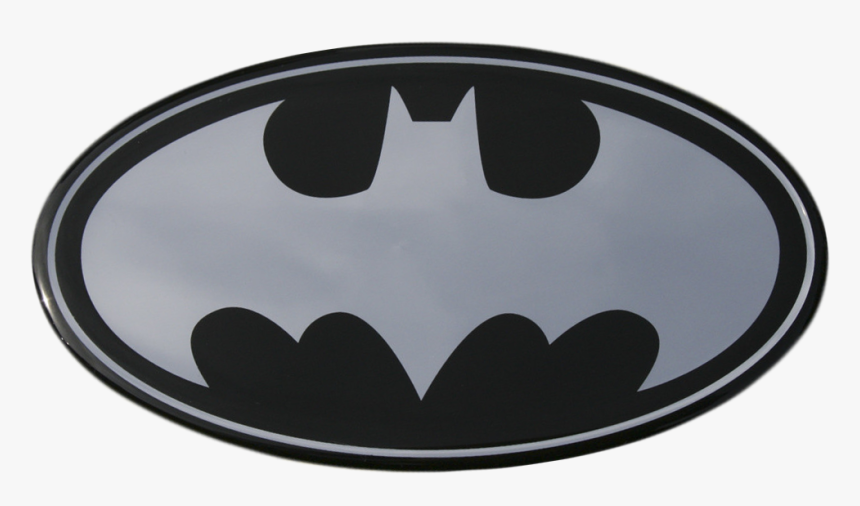 Batman Classic Logo Chrome Lensed Emblem - Batman Car Logo