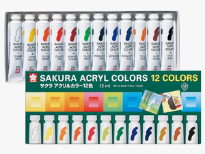 Sakura Acrylic Color 12ml