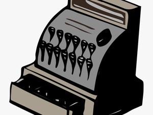 Download Cashier Drawing Openoffice - Old Cash Register Clipart