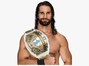 Wwe Intercontinental Championship - Seth Rollins With Universal Championship