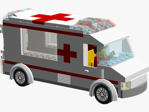 Banner Transparent Stock Lego Ideas Product Car Crash - Lego Ambulance Clipart